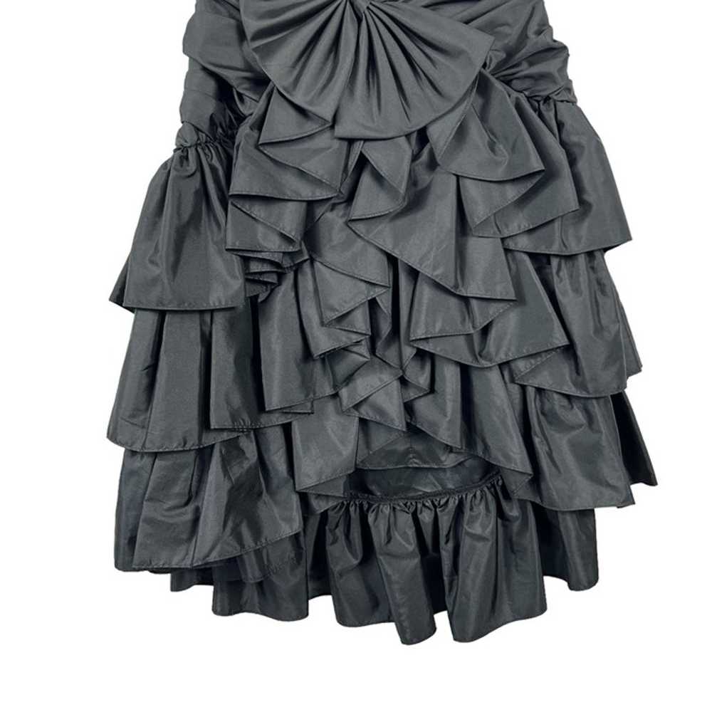 Vintage Susan Roselli for Vijack Mini Dress Black… - image 11