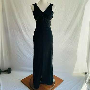 Lilli Diamond Dress Body Con Black Sleeveless Cro… - image 1