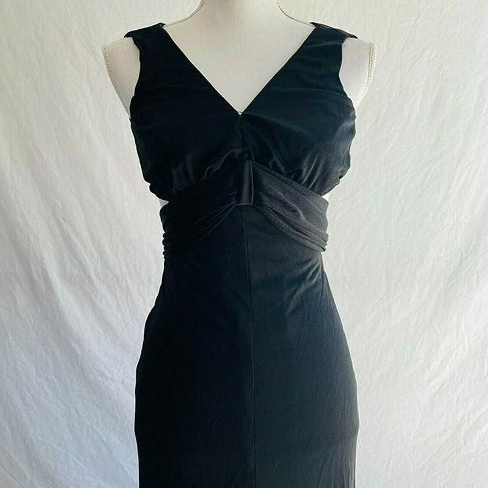 Lilli Diamond Dress Body Con Black Sleeveless Cro… - image 2