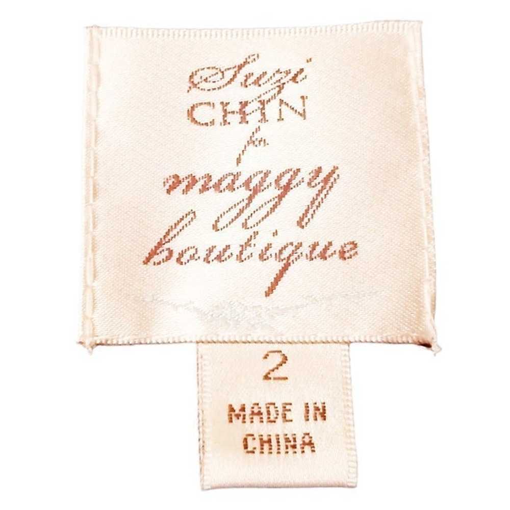 100% Silk Suzi Chin Kaftan/Dress with matching si… - image 6