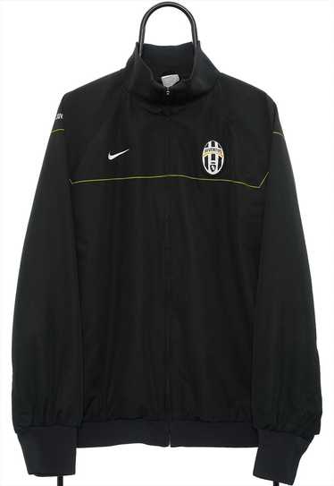 Nike Juventus FC Black Lightweight Jacket Mens - image 1