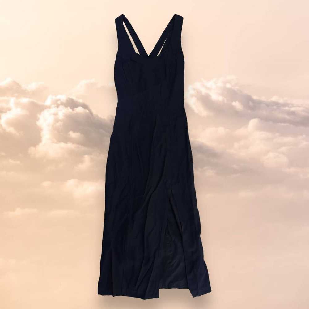 Vintage CDC black midi dress - image 2