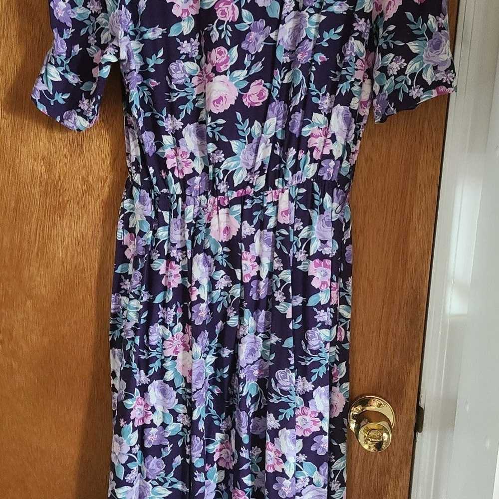 Vintage Floral Maxi Dress- being donated after 3/… - image 2