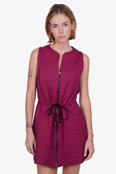 Pre-loved Chanel™ Purple Quilted Tunic Dress Size 