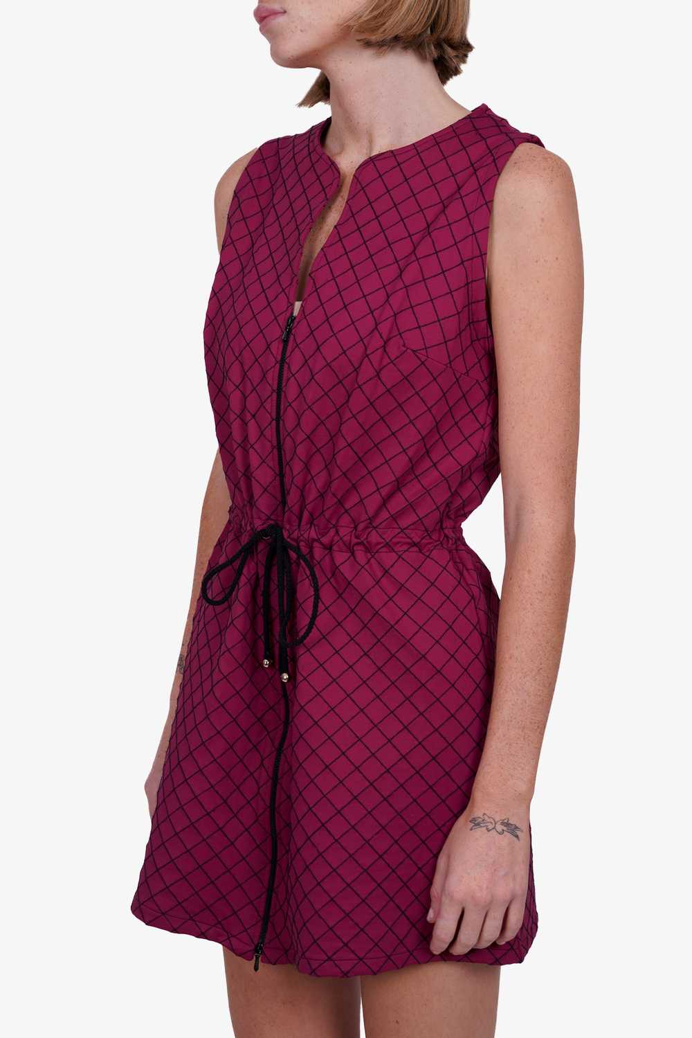 Pre-loved Chanel™ Purple Quilted Tunic Dress Size… - image 2