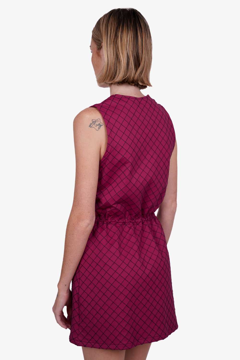 Pre-loved Chanel™ Purple Quilted Tunic Dress Size… - image 3
