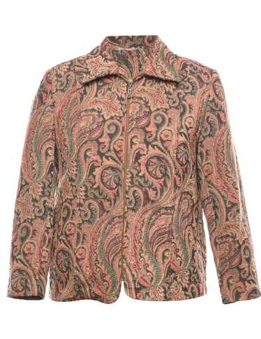 Paisley Pattern Multi-Colour Tapestry Jacket - M - image 1