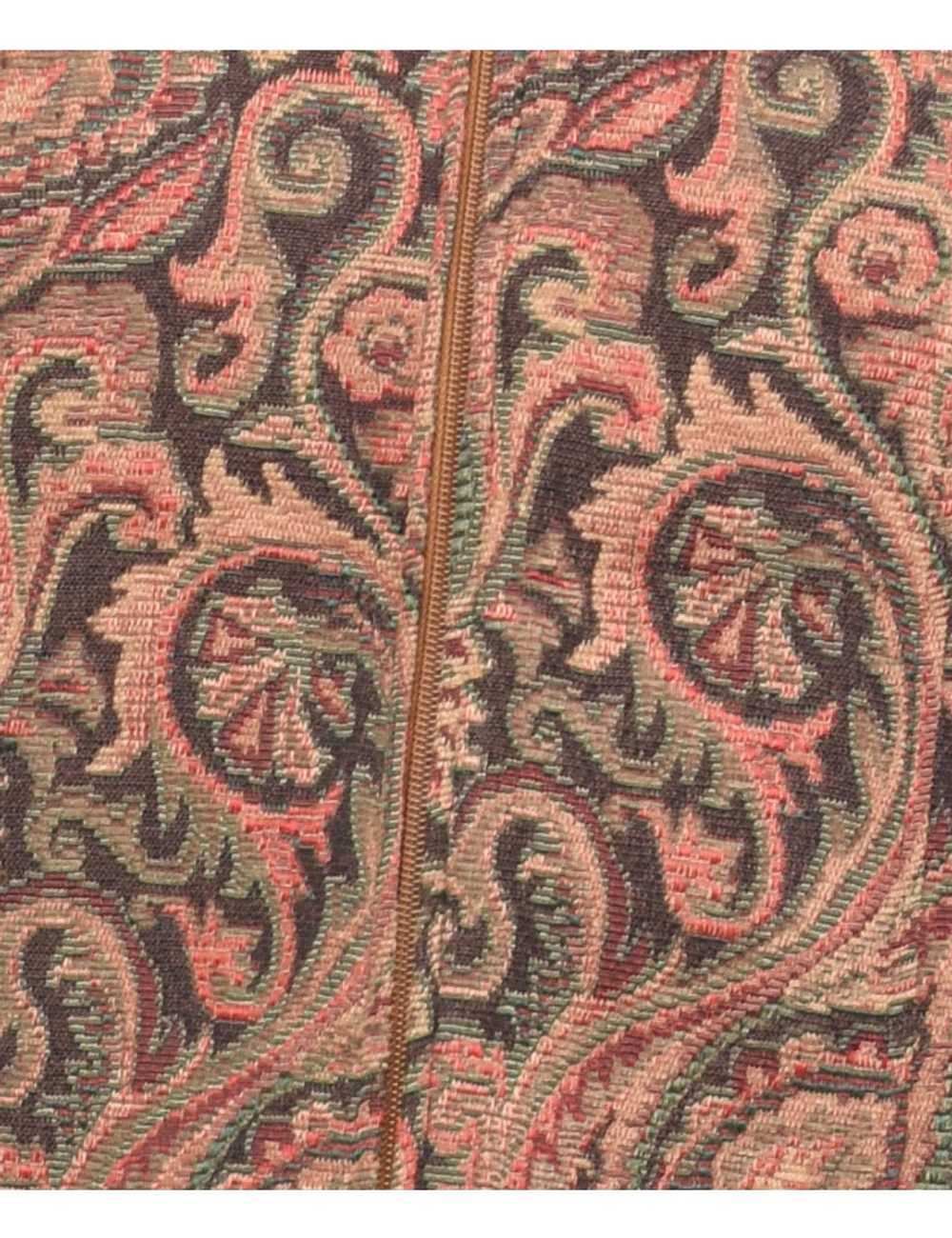 Paisley Pattern Multi-Colour Tapestry Jacket - M - image 3