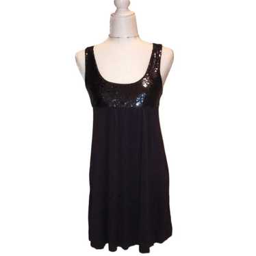 Vintage Y2K Forever 21 Sleeveless Sequins Dress S… - image 1