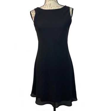 Alyn Paige Vintage Stretch Pull-on Black Dress Si… - image 1