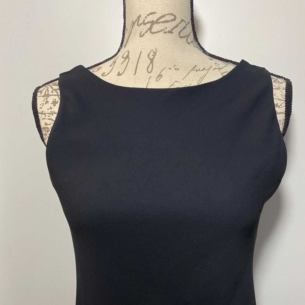 Alyn Paige Vintage Stretch Pull-on Black Dress Si… - image 3