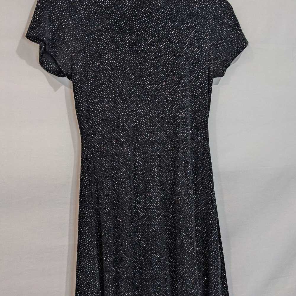 Vintage Marian & Maral Sparkly Short Sleeved Cock… - image 2