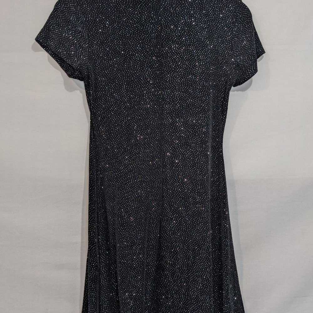 Vintage Marian & Maral Sparkly Short Sleeved Cock… - image 5