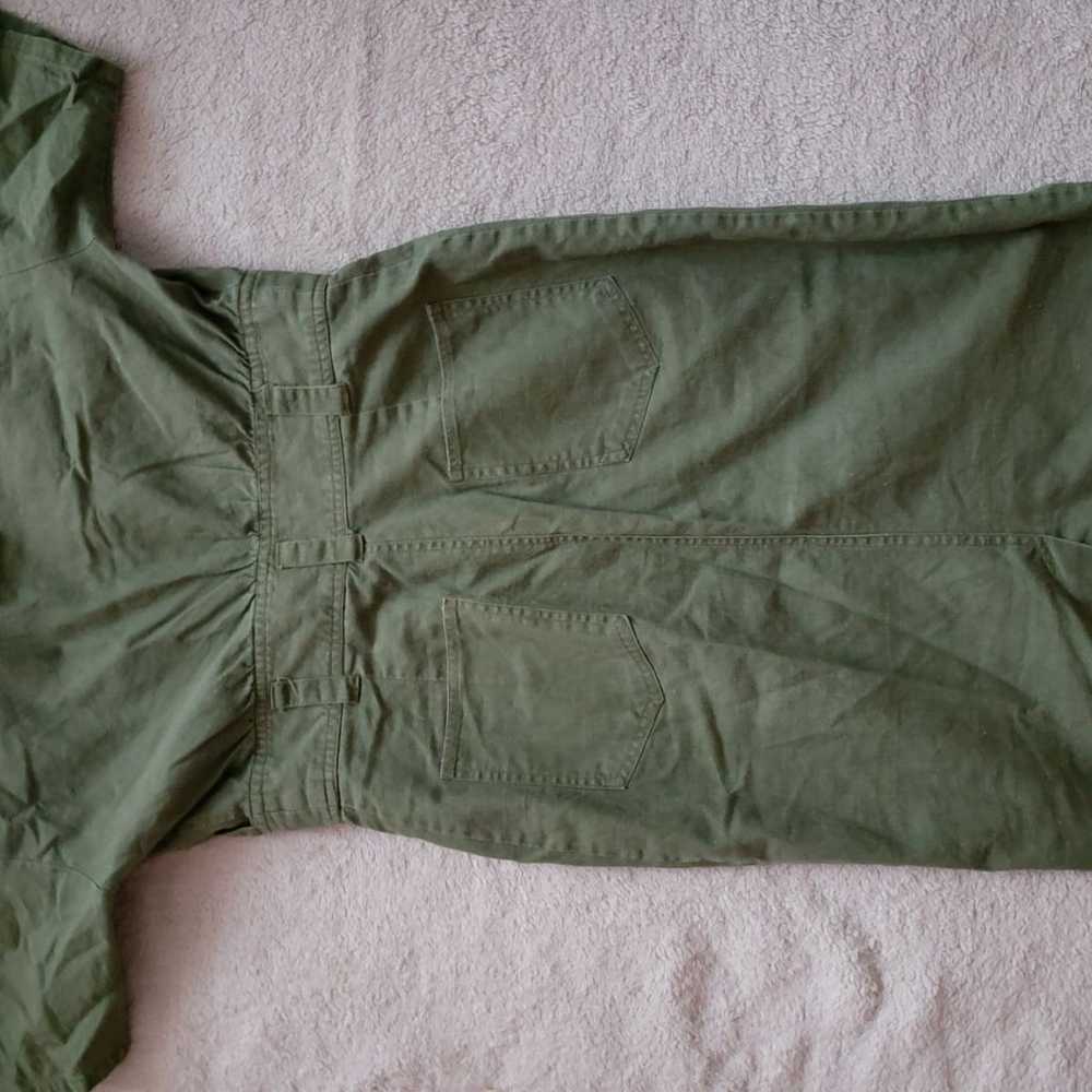 VINTAGE army green dress - image 8