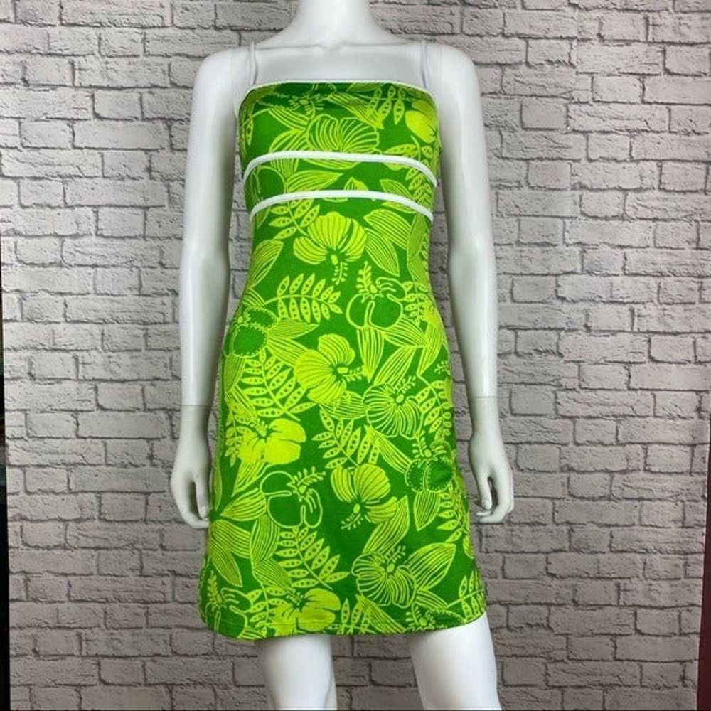 Lime Green Y2K summer dress - image 1