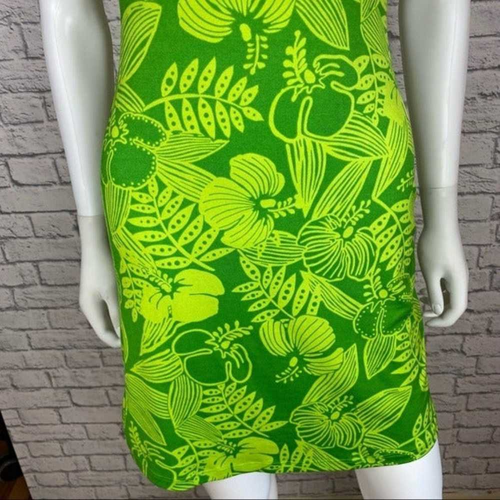 Lime Green Y2K summer dress - image 7