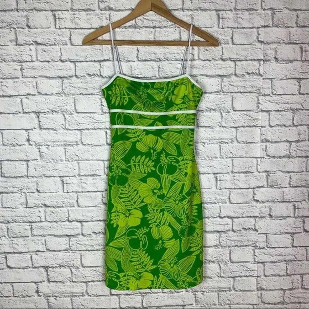 Lime Green Y2K summer dress - image 8