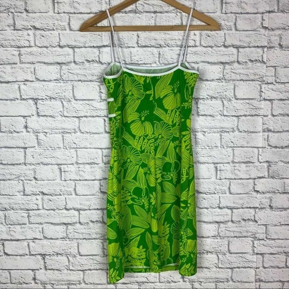 Lime Green Y2K summer dress - image 9