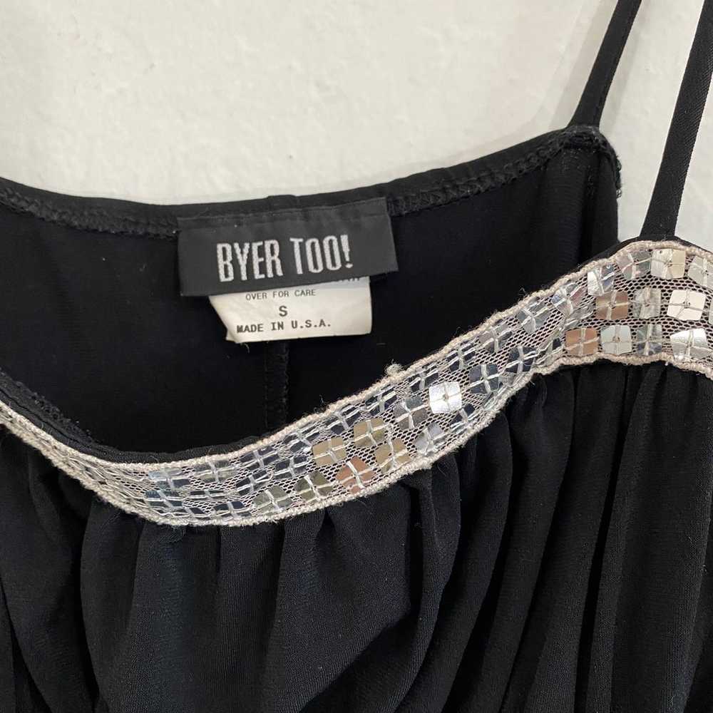 Byer Too! Women’s S Vintage Black Sequin Detail M… - image 5