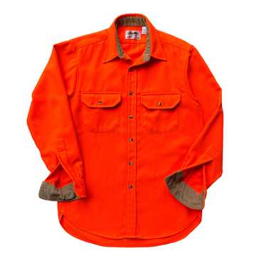 80s Cabelas blaze orange shirt medium