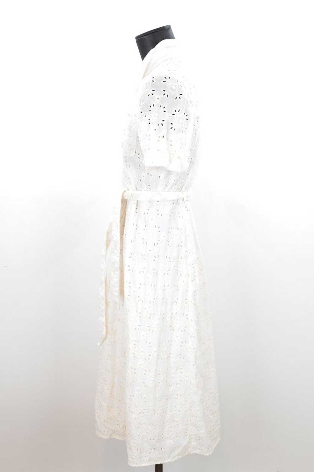 Circular Clothing Robe en coton Sézane blanc. Mat… - image 3