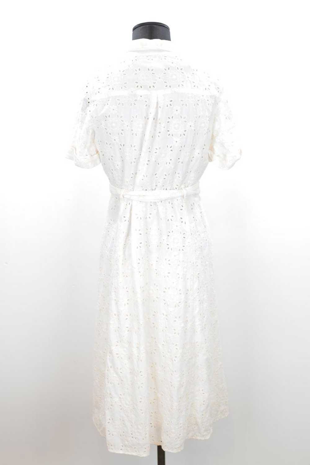 Circular Clothing Robe en coton Sézane blanc. Mat… - image 4