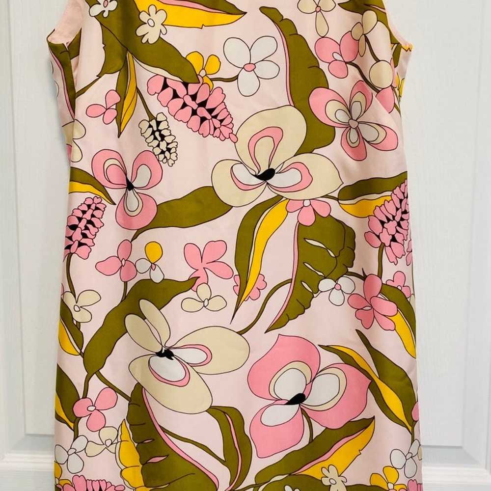 Donna Morgan Mod Sheath Dress in Abstract Art Pri… - image 1