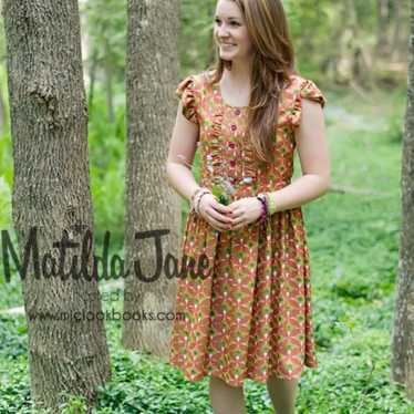 Small Matilda Jane Character counts Mama dress