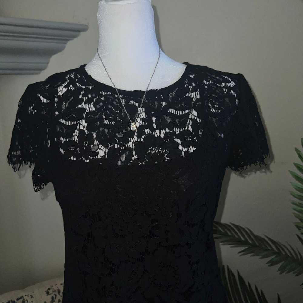 Gorgeous Black Lace Dress - image 2