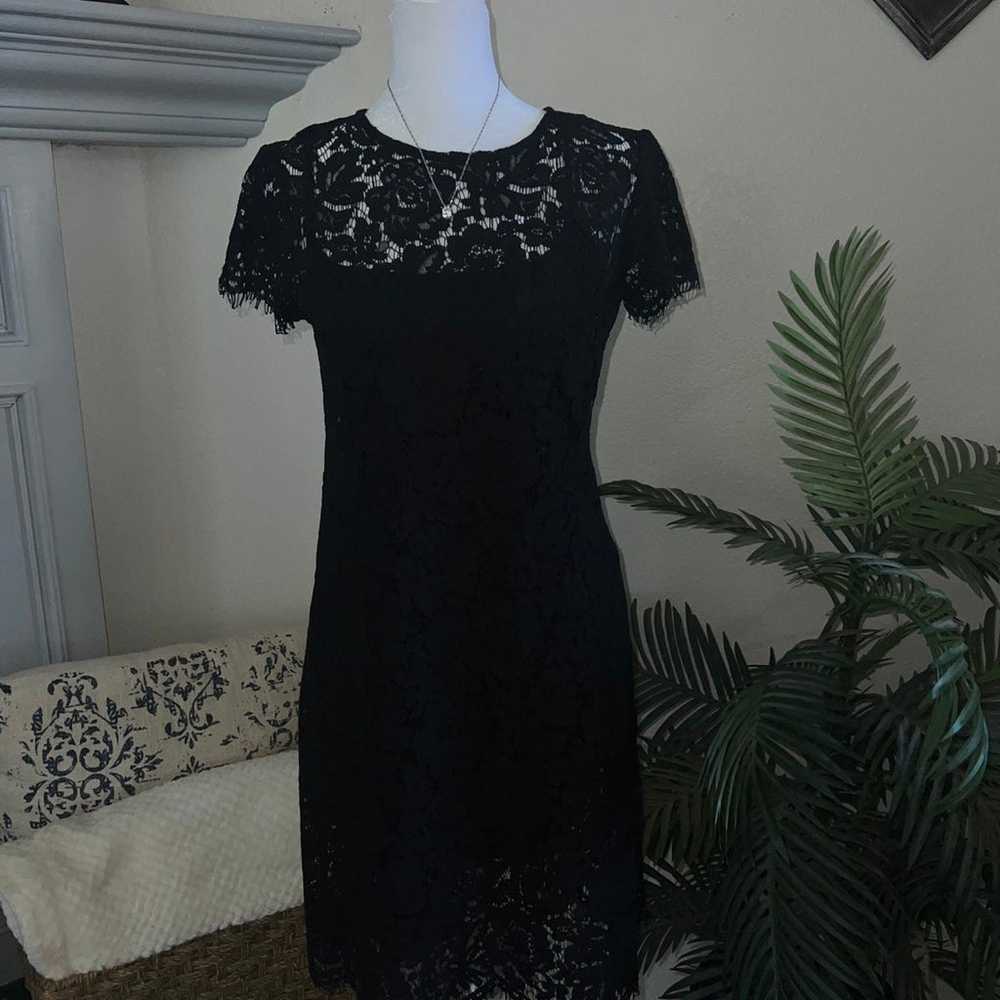 Gorgeous Black Lace Dress - image 3
