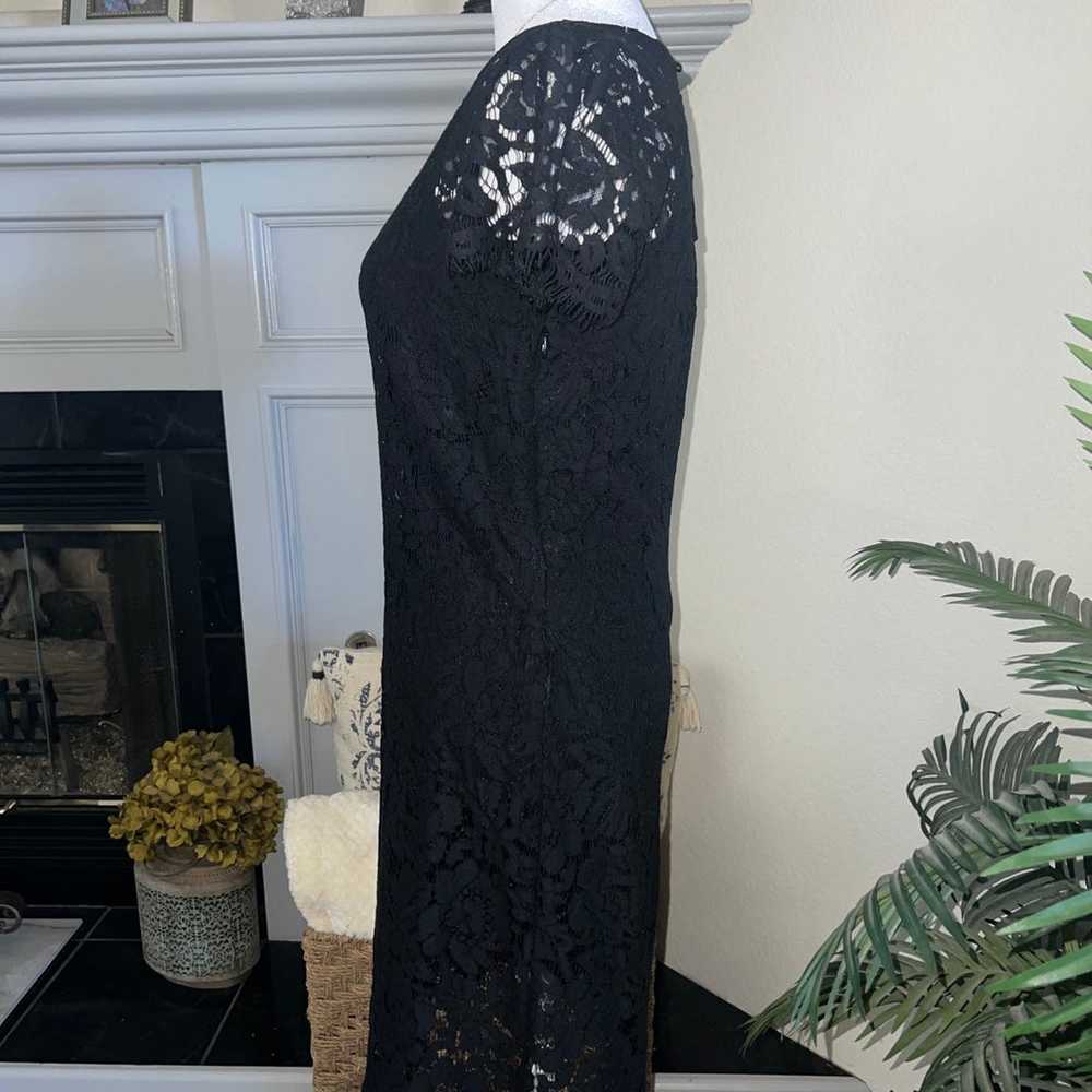 Gorgeous Black Lace Dress - image 4