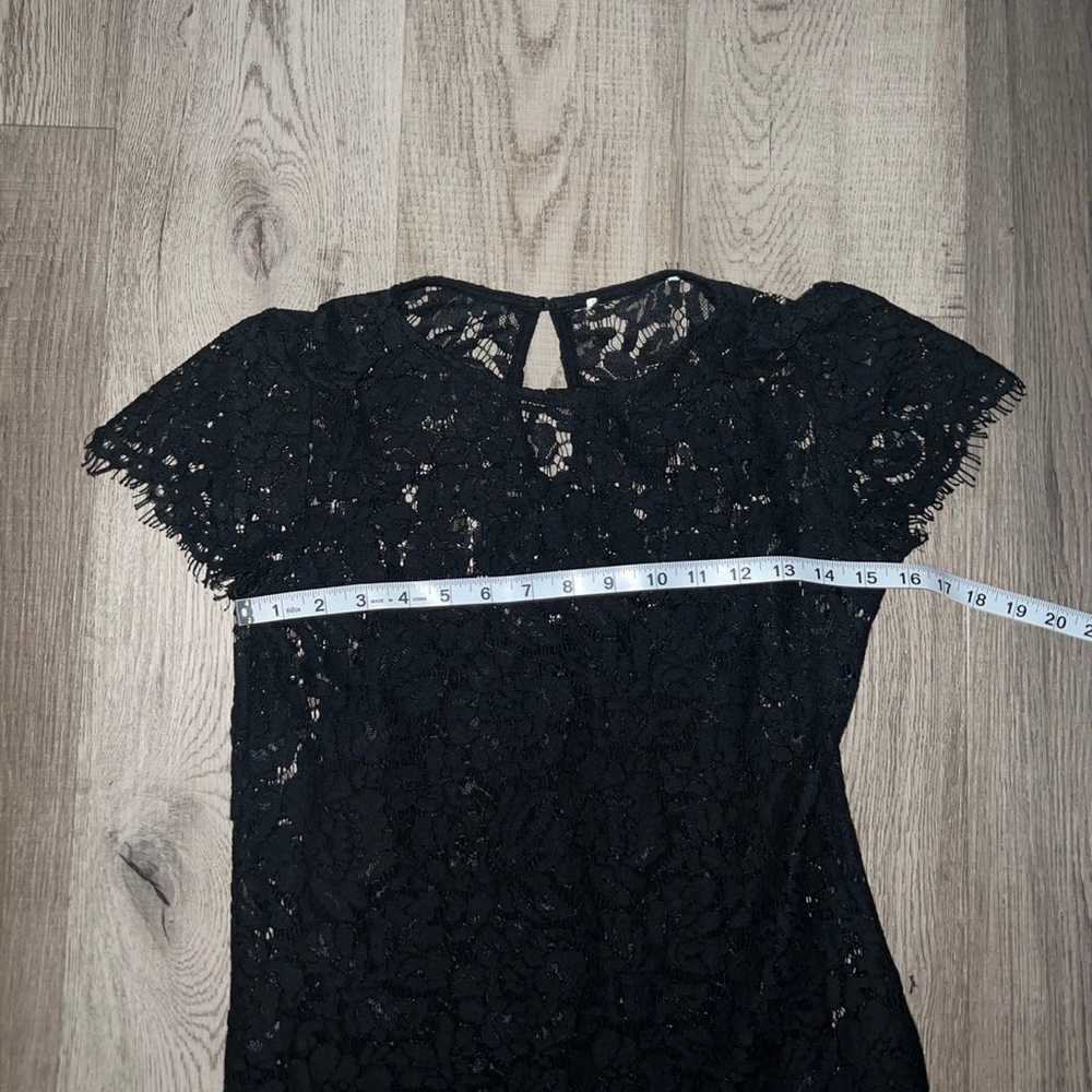 Gorgeous Black Lace Dress - image 6