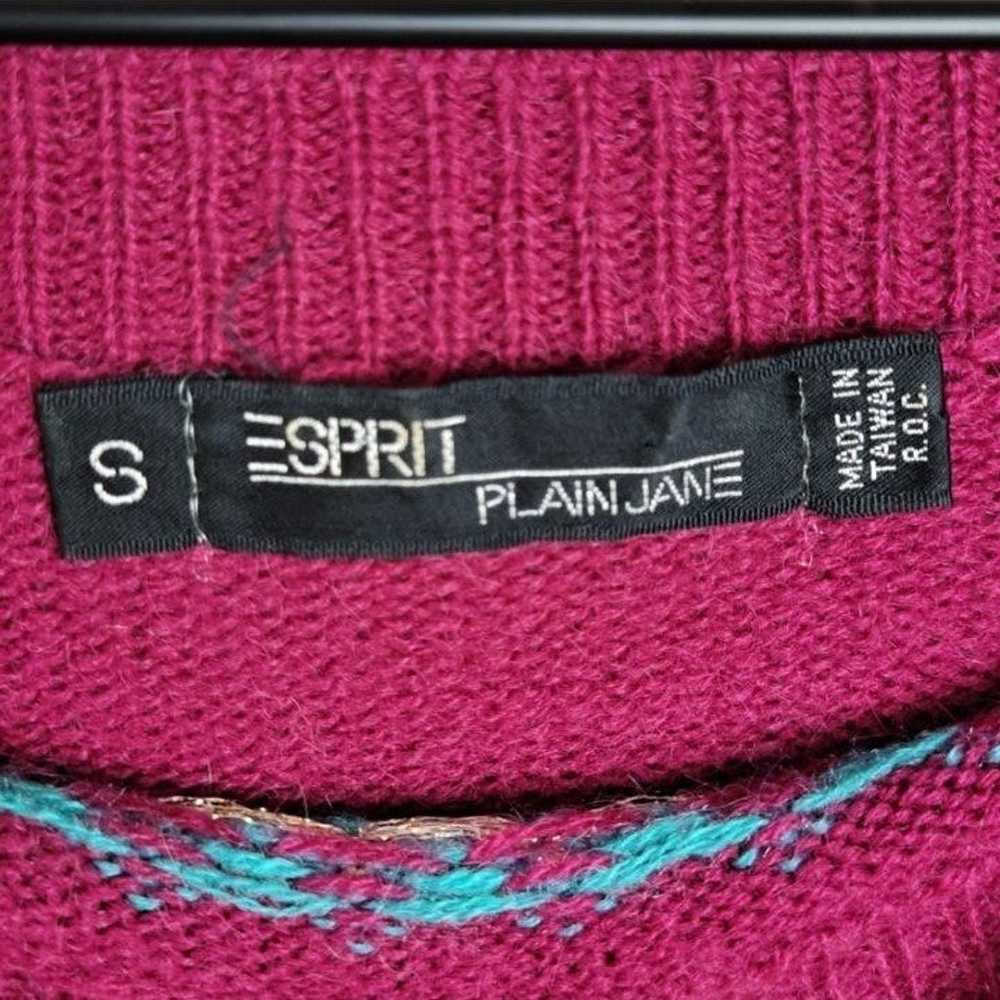 Esprit VTG 80's Plain Jane Knit Dress - image 6