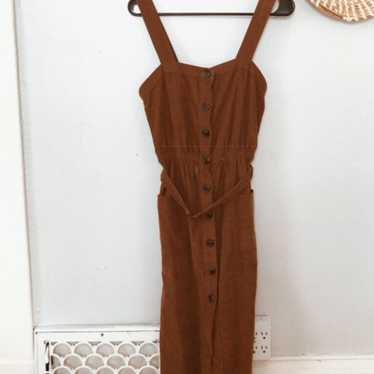 Corduroy Midi Dress