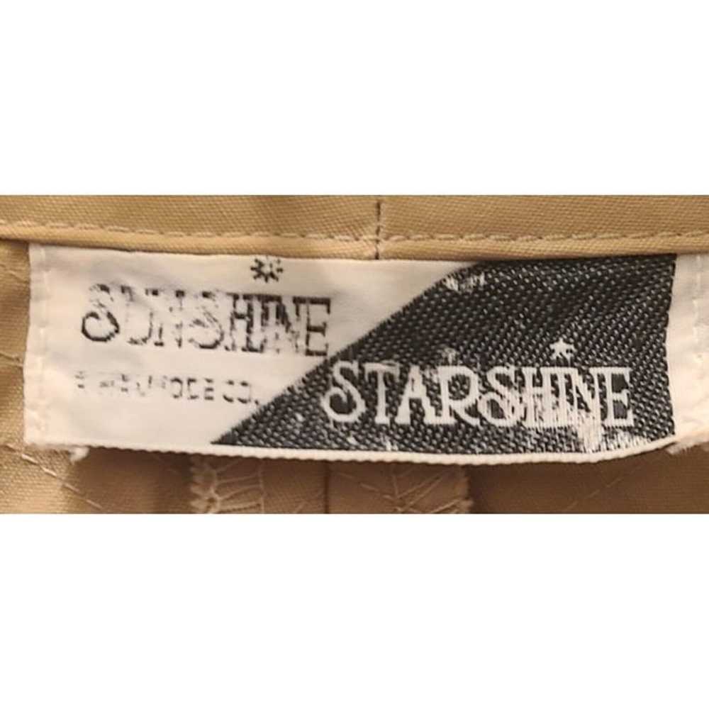Vintage Sunshine Starshine Women's Dress Size 6 S… - image 6