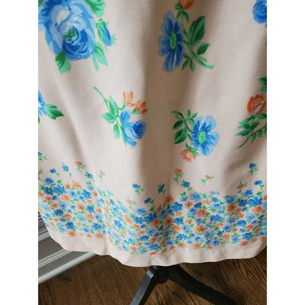 Haypence Floral Round Neck Vintage Dress - image 4