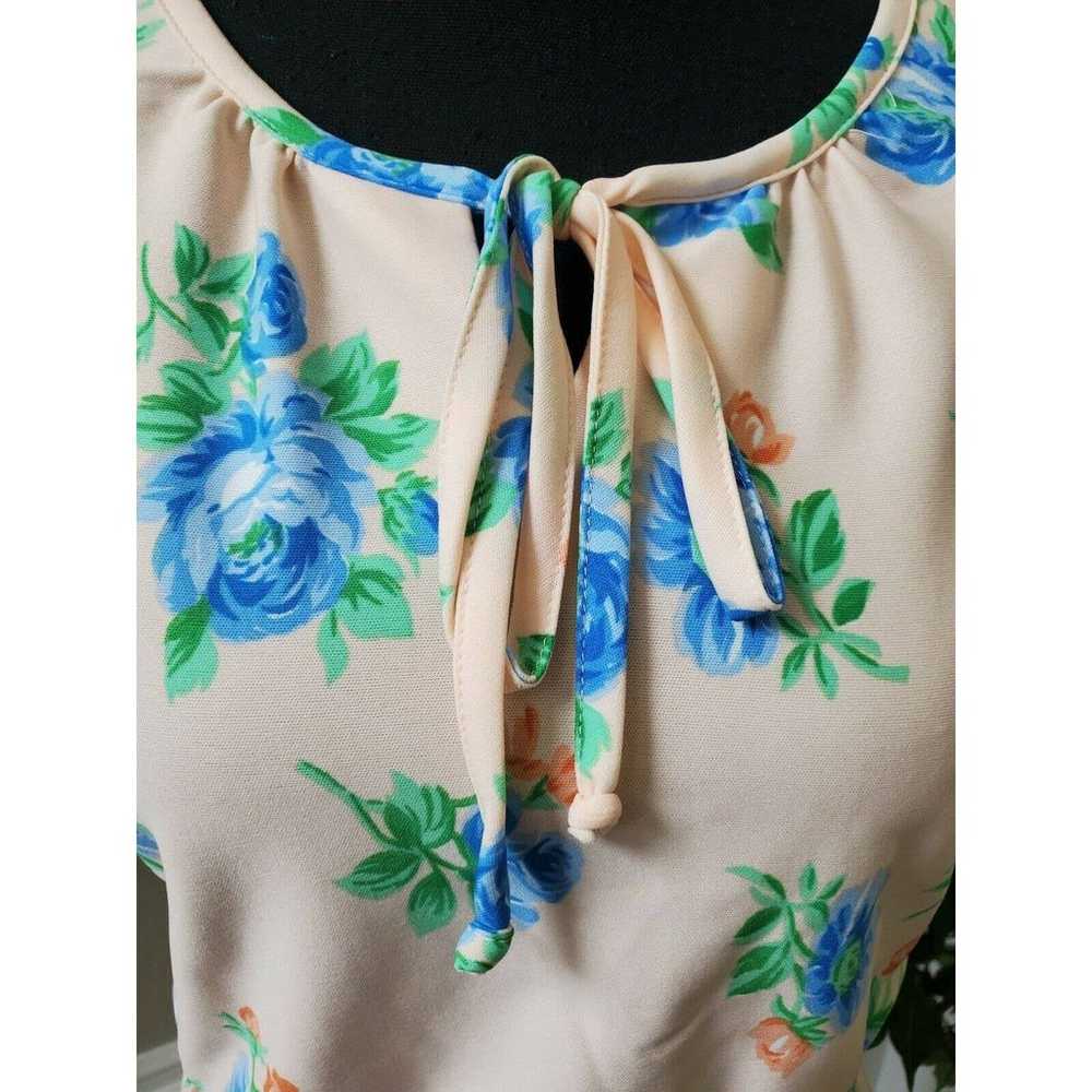 Haypence Floral Round Neck Vintage Dress - image 5