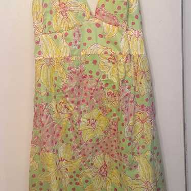 Vintage 90’s Lilly Pulitzer Sierra Halter Dress - image 1