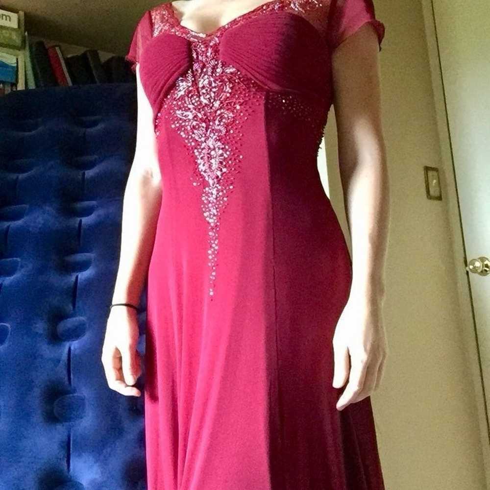 Wine Red Princess Dress - image 1