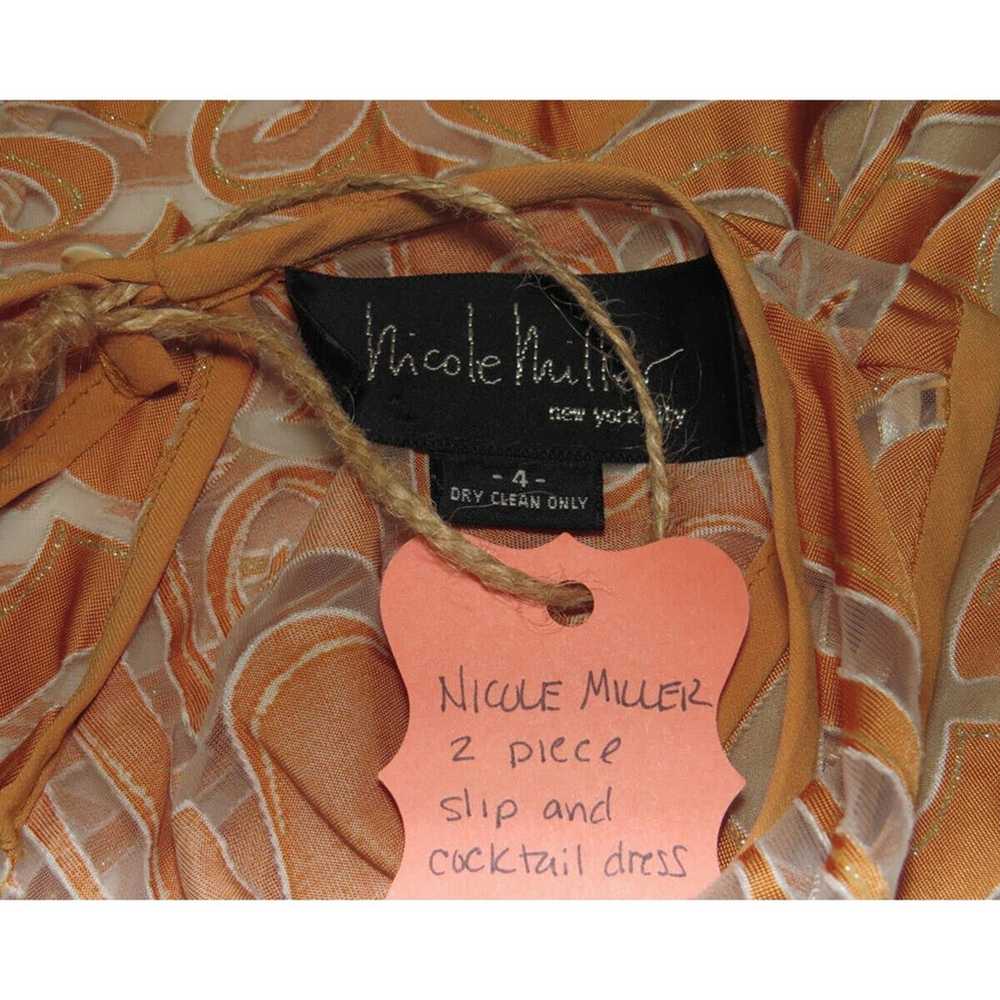 Nicole Miller Vintage Dress Size 4 Trapeze Style - image 4