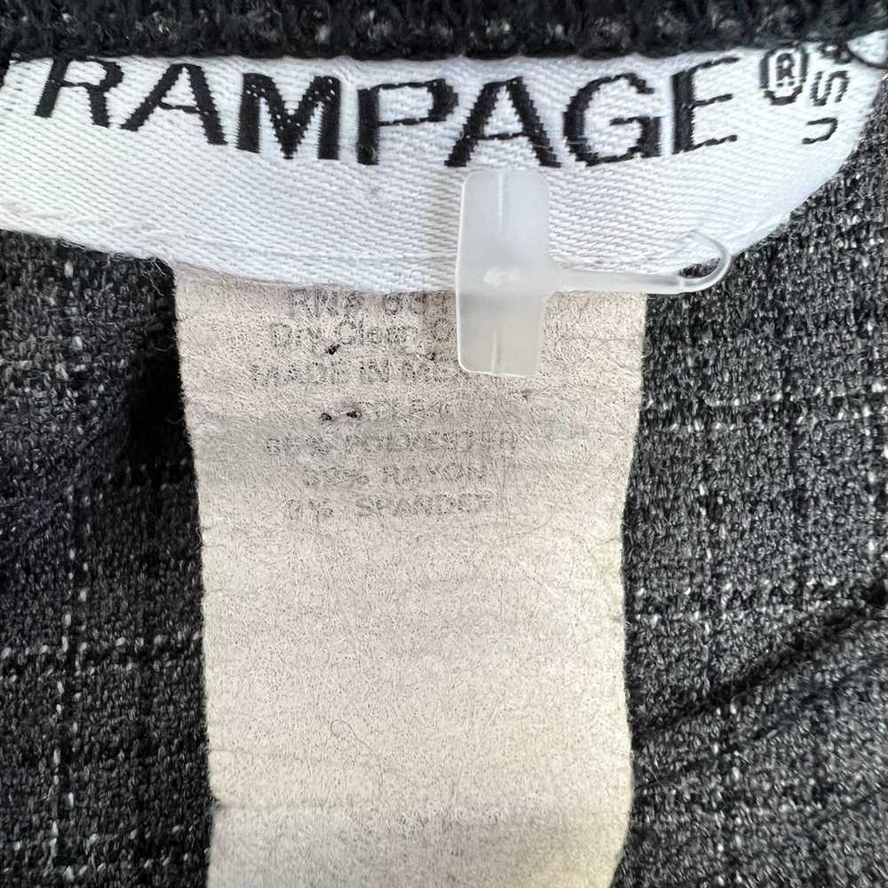 90s Rampage Dress Gray Plaid Teenage Lobotomy The… - image 6