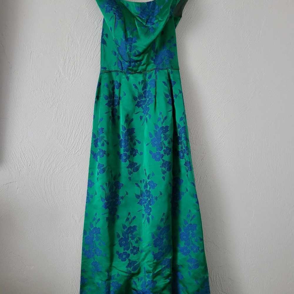 Vintage 1960s handmade brocade dress - image 1