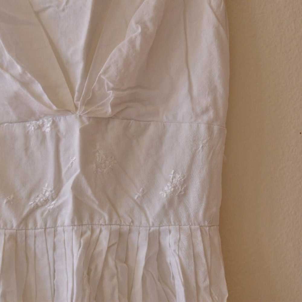 Handmade 50s / 60s Vintage White Dress - image 2