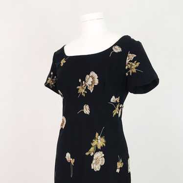 Vintage Ann Taylor Botanical Dress