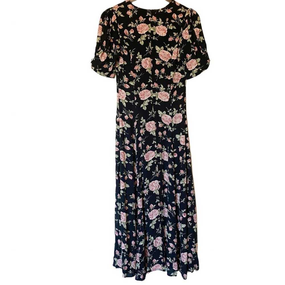 LAURA ASHLEY floral maxi vintage dress 4 - image 2
