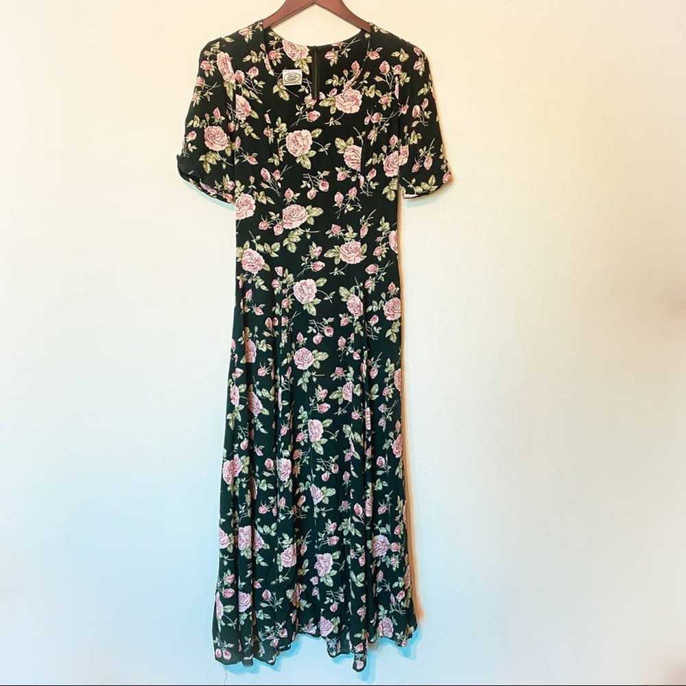 LAURA ASHLEY floral maxi vintage dress 4 - image 3