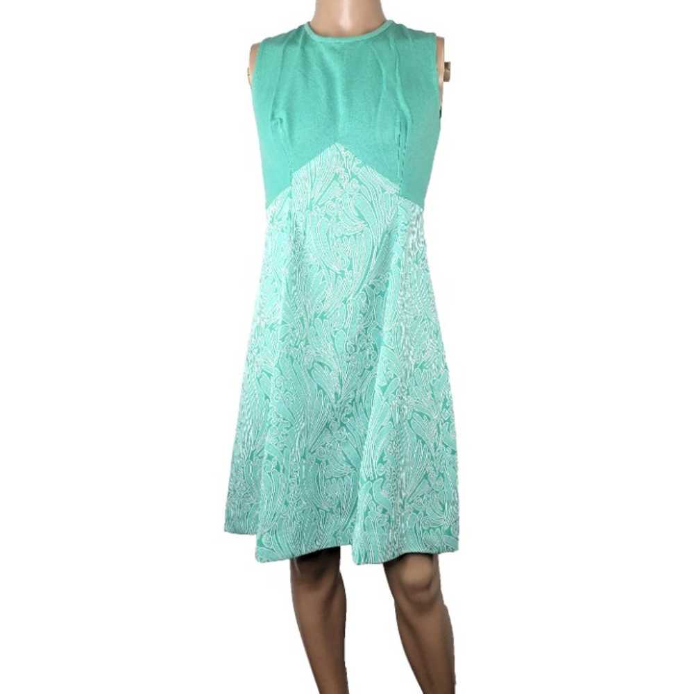 Vintage 60s Handmade Mint Green Jacket and Dress … - image 3