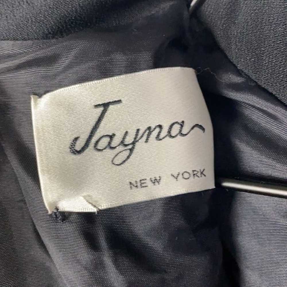Vintage Jayna New York black dress - image 10