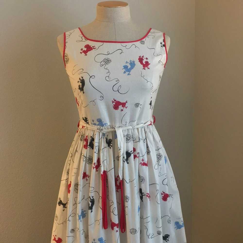 Vintage Debby Ross Novelty Print Dress - image 3