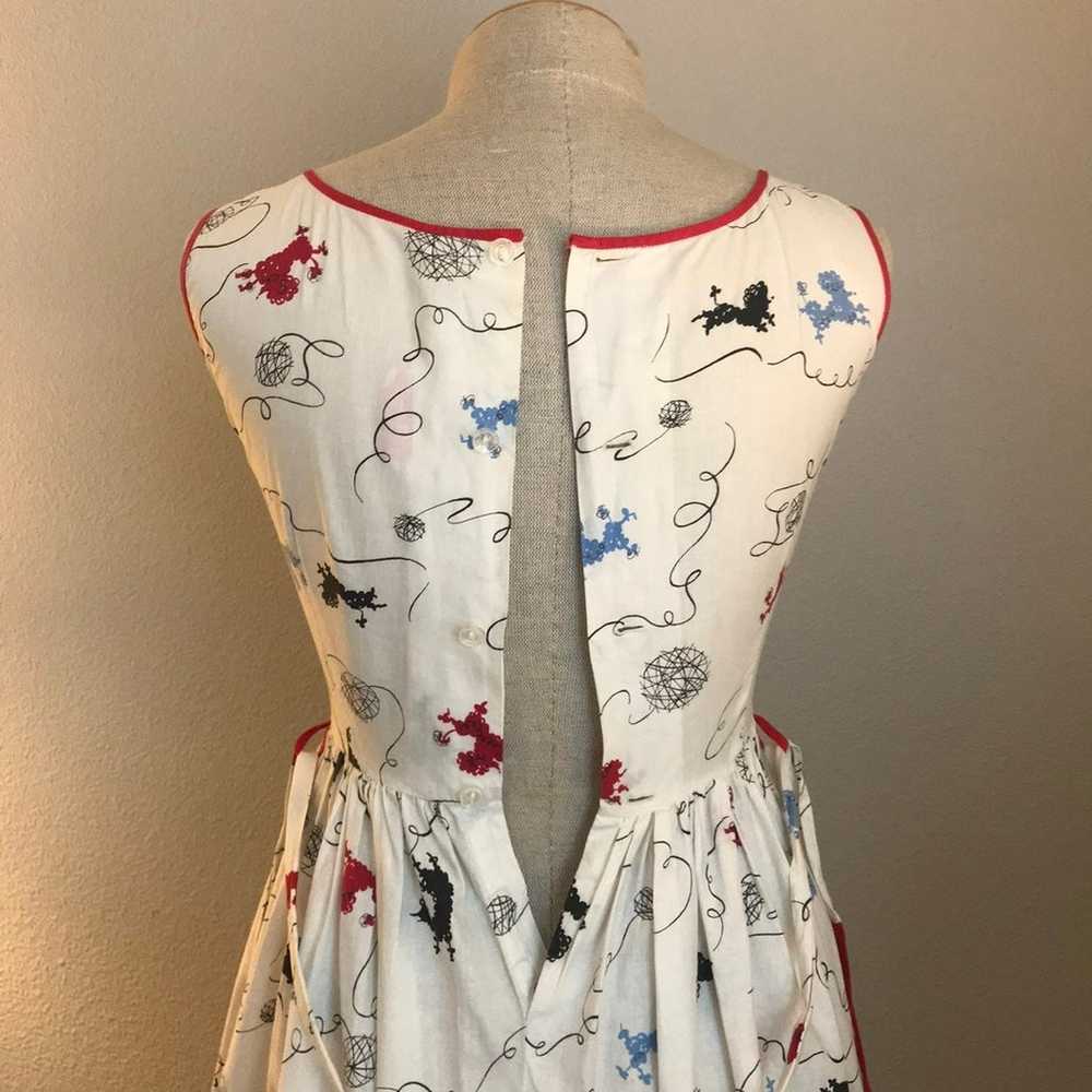 Vintage Debby Ross Novelty Print Dress - image 5
